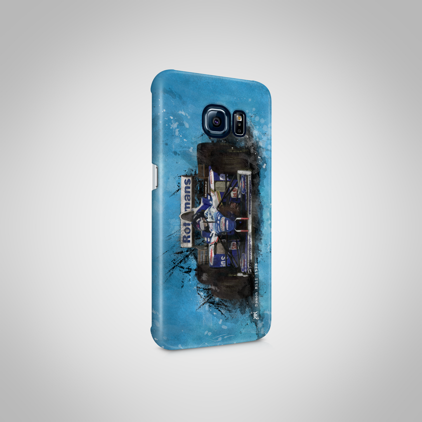 Damon Hill Williams 1996 F1 Car Phone Case