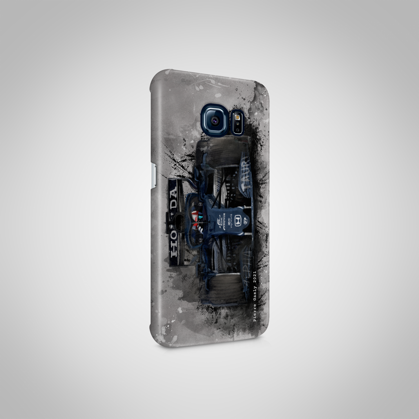 Pierre Gasly Alpha Tauri F1 Car Phone Case