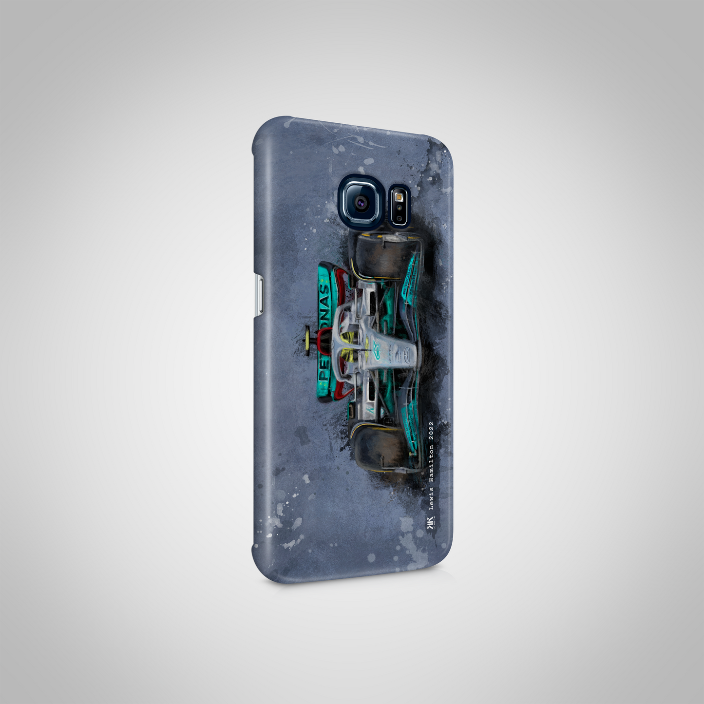 Lewis Hamilton Mercedes F1 Car Phone Case