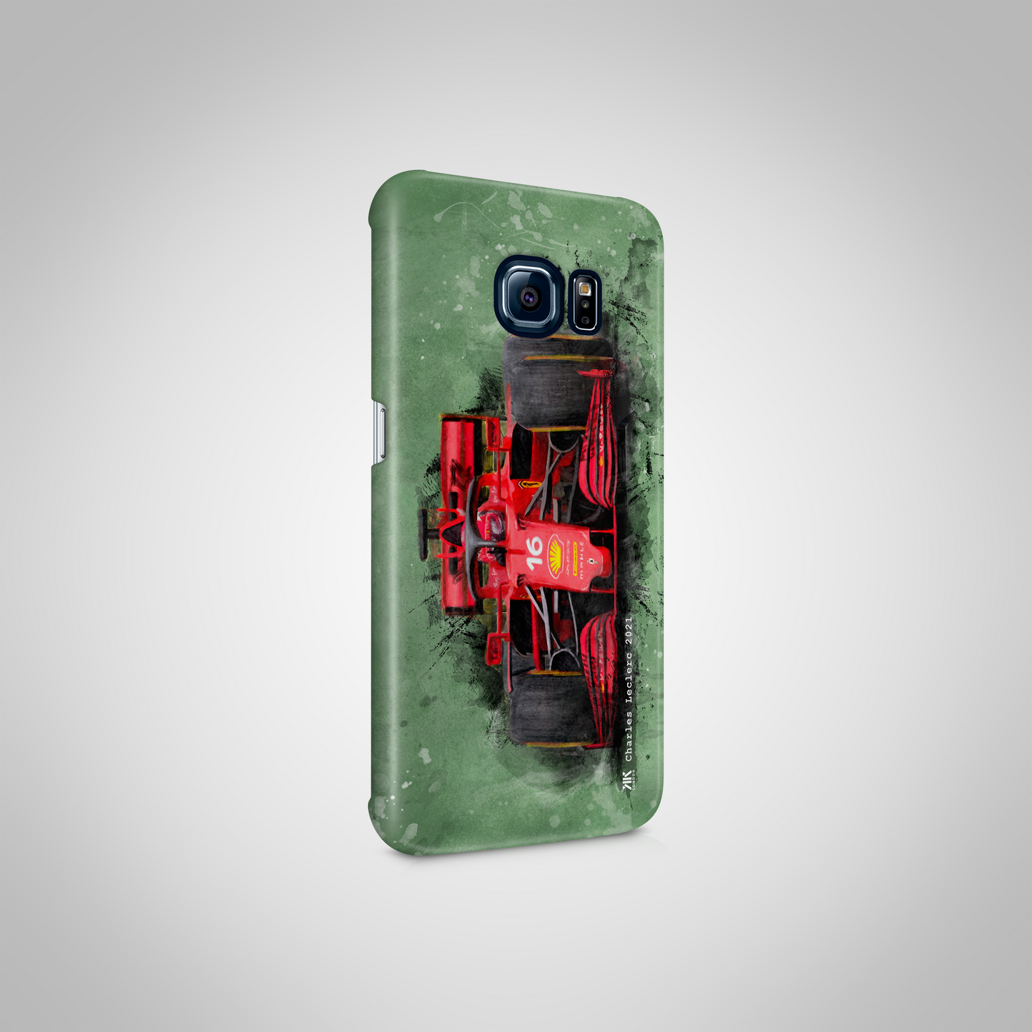 Charles Leclerc Ferrari F1 Car Phone Case