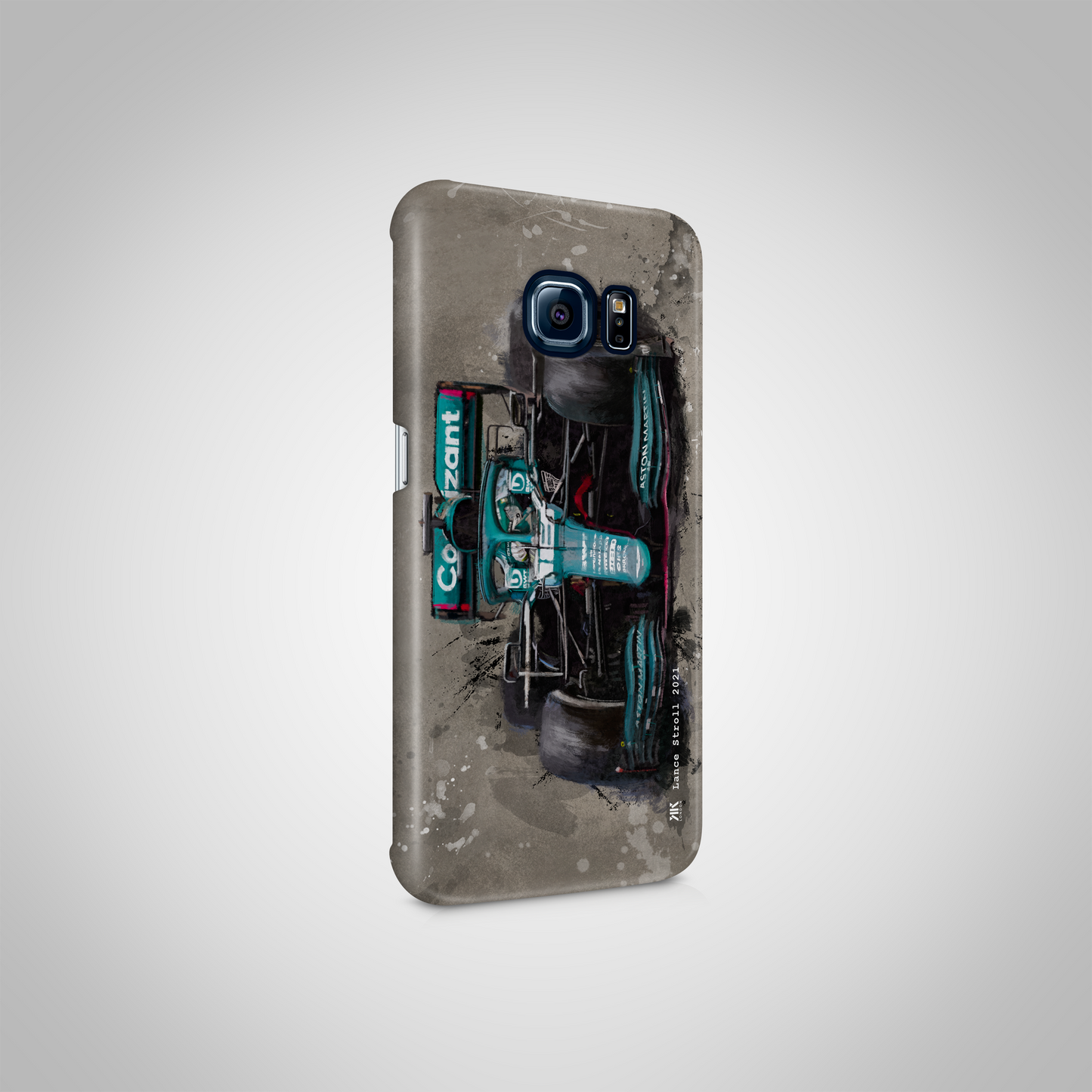 Lance Stroll Aston Martin F1 Car Phone Case