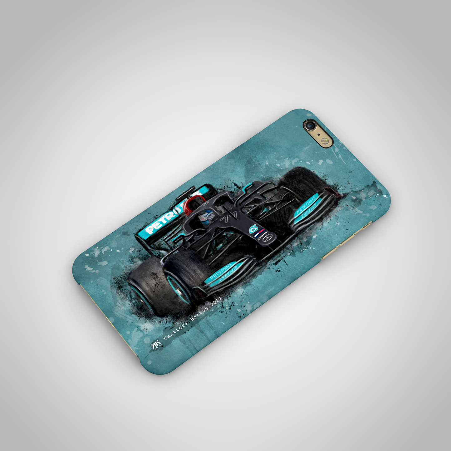 Valtteri Bottas Mercedes F1 Car Phone Case