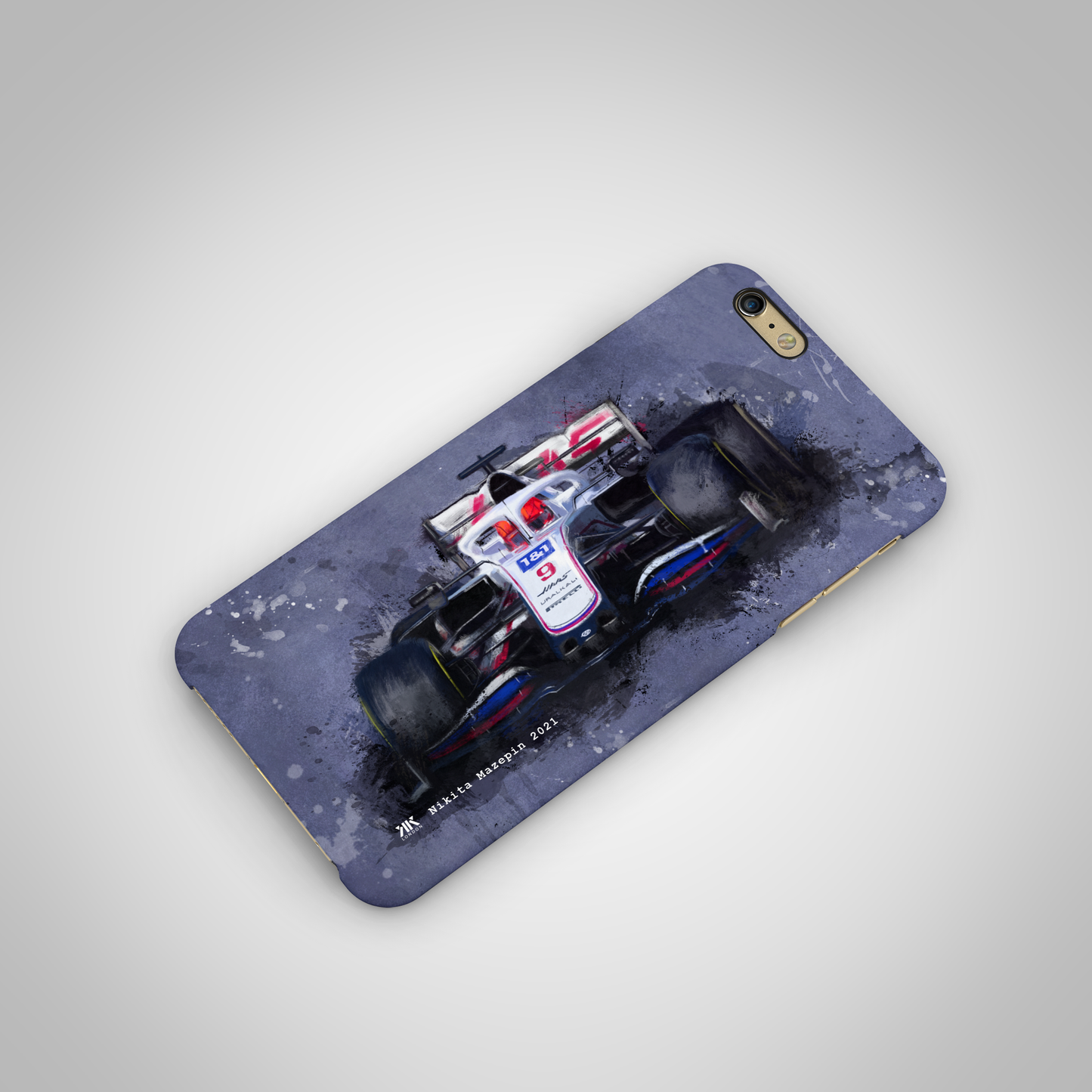 Nikita Mazepin Haas F1 Car Phone Case