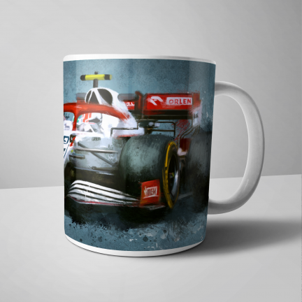 Antonio Giovinazzi Alpha Rome F1 Car Mug