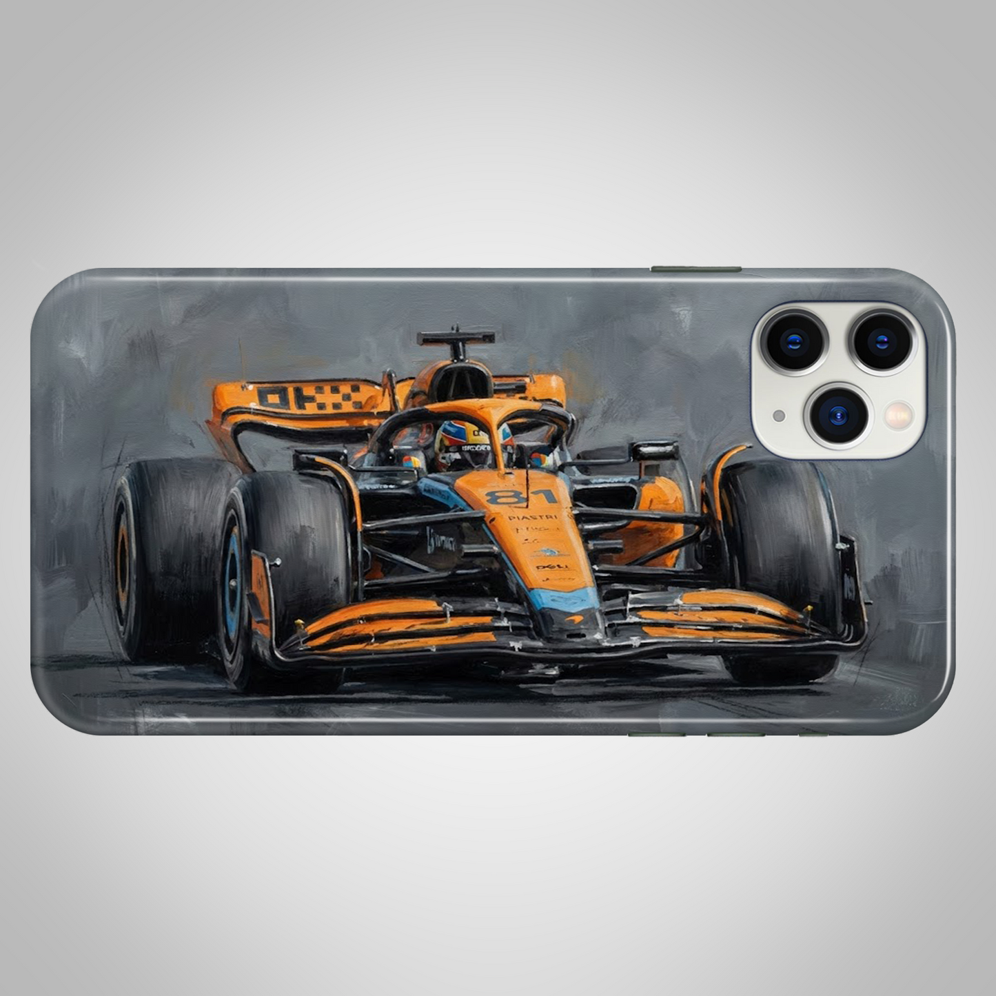 Oscar Piastri McLaren F1 Car Phone Case