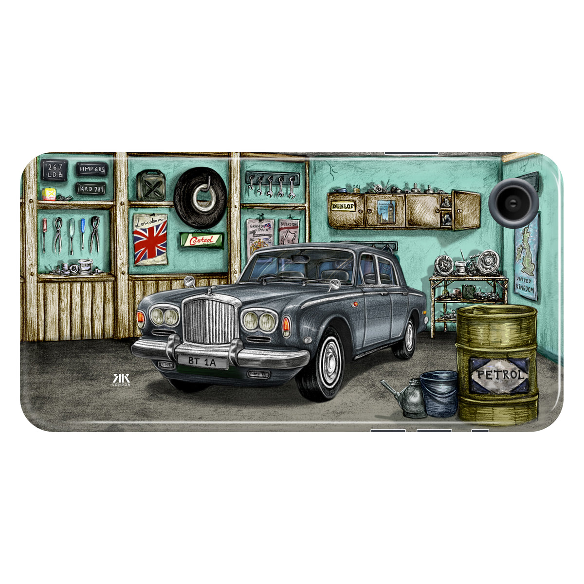 Bentley Series A1 Garage Grey - Tough Case - iphone-xr