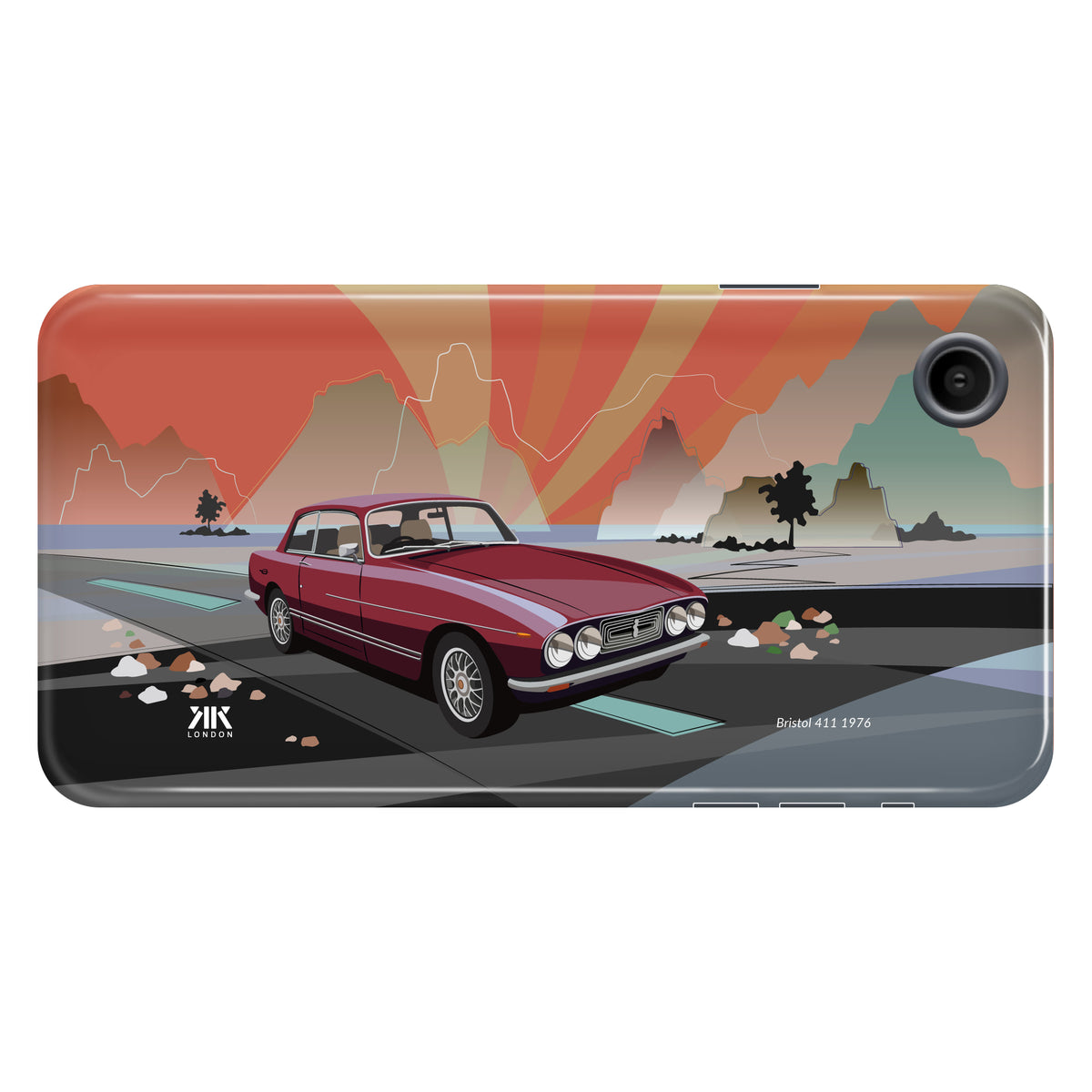 Bristol 411 1976 Burgundy - Tough Case - iphone-xr