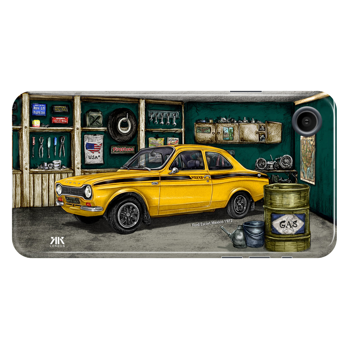 Ford Mexico 1972 (Yellow) - Tough Case - iphone-xr