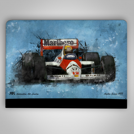 Ayrton Senna McLaren 1988 F1 Car iPad Case