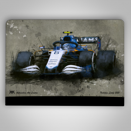 Nicholas Latifi Williams F1 Car iPad Case