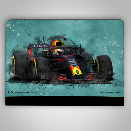 Max Verstappen Red Bull Racing F1 Car iPad Case