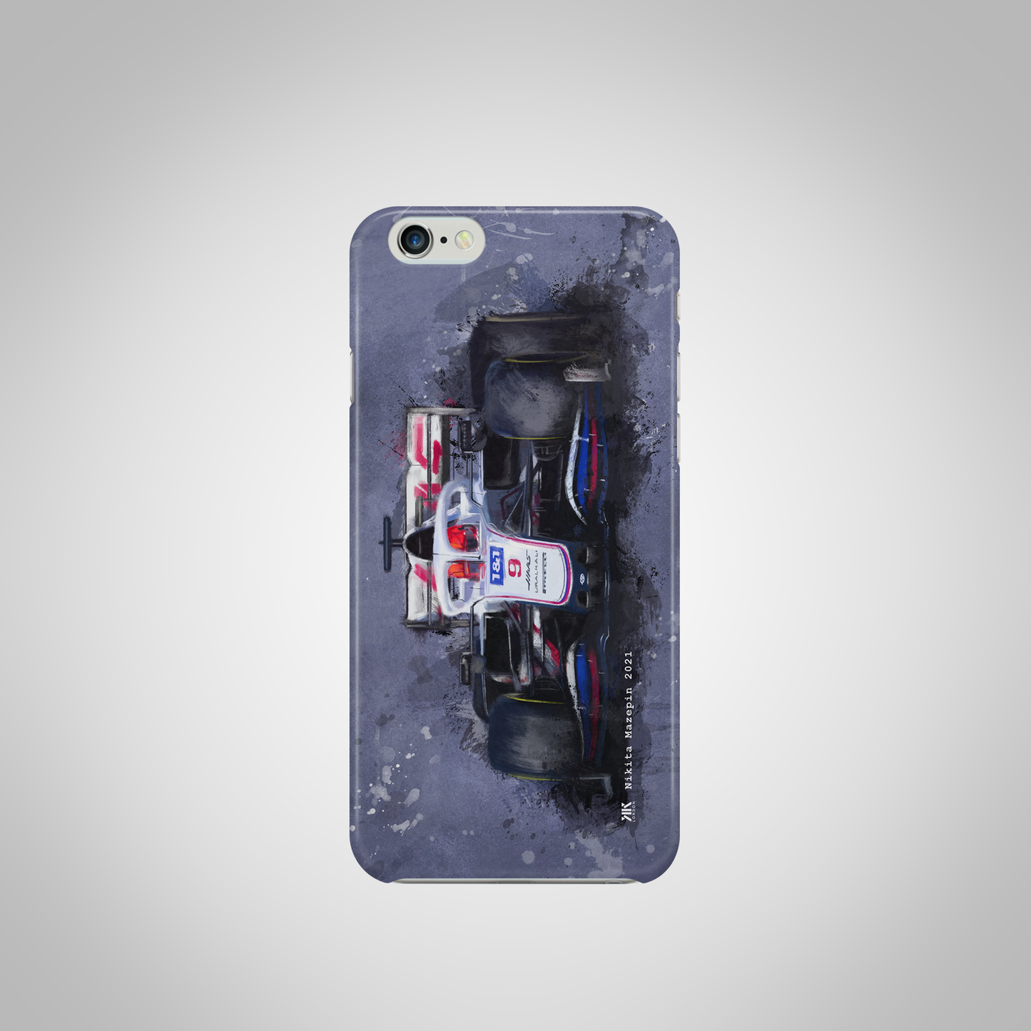 Nikita Mazepin Haas F1 Car Phone Case