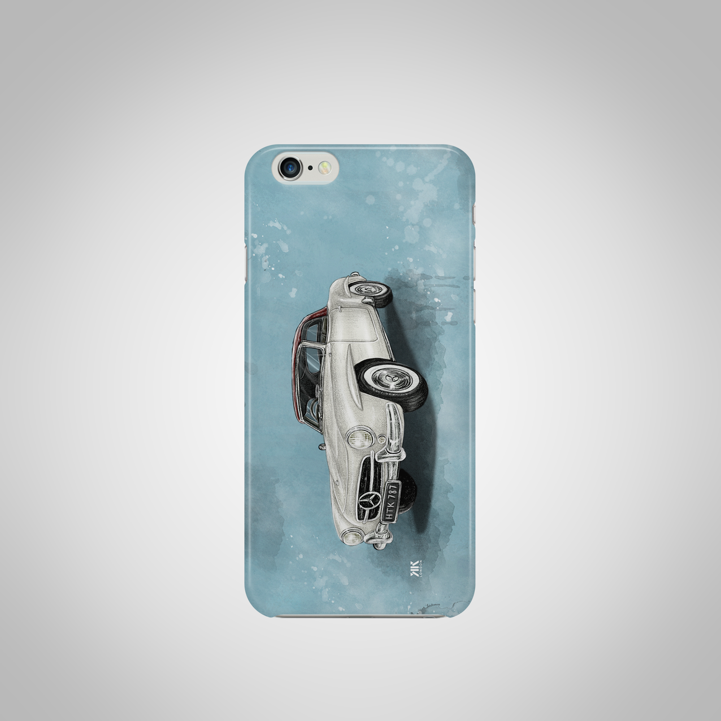 Mercedes-Benz 190SL Convertible 1955 (Silver)