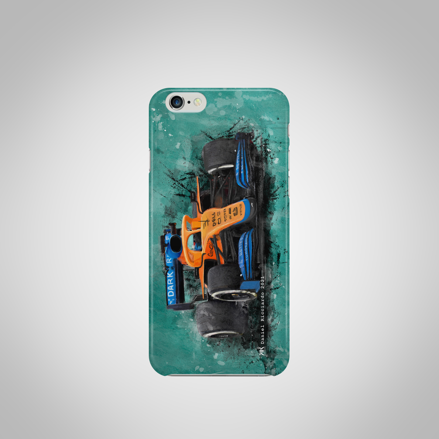 Daniel Ricciardo McLaren F1 Car Phone Case