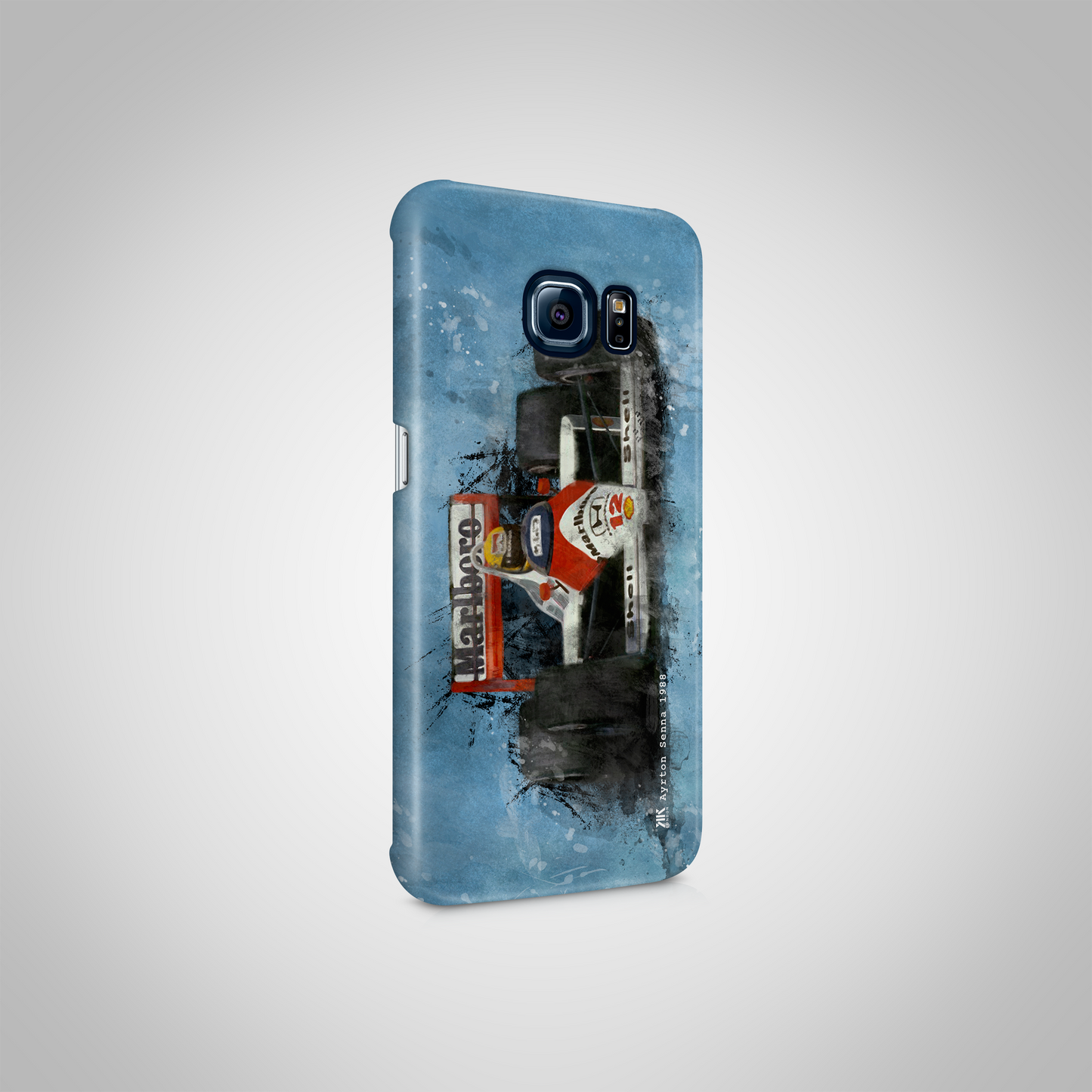 Ayrton Senna - McLaren 1988 F1 Car - Phone Case