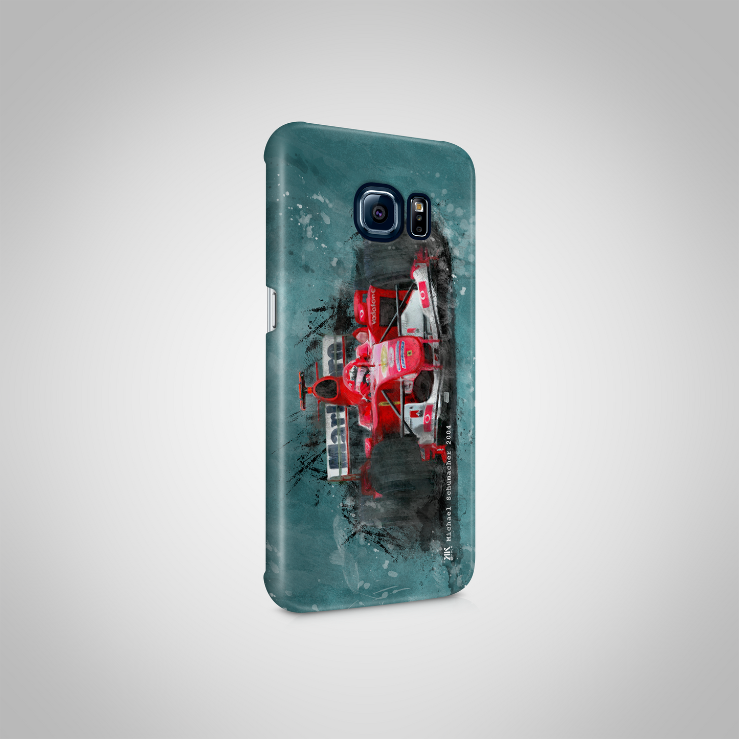 Michael Schumacher - Ferrari 2004 F1 Car - Phone Case