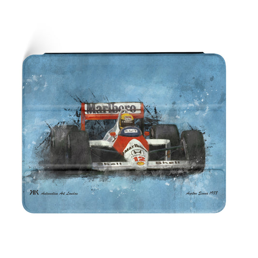 Ayrton Senna McLaren 1988 F1 Car iPad Case - iPad case