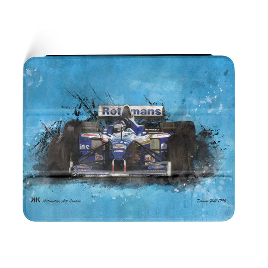 Damon Hill Williams 1996 F1 Car iPad Case - iPad case