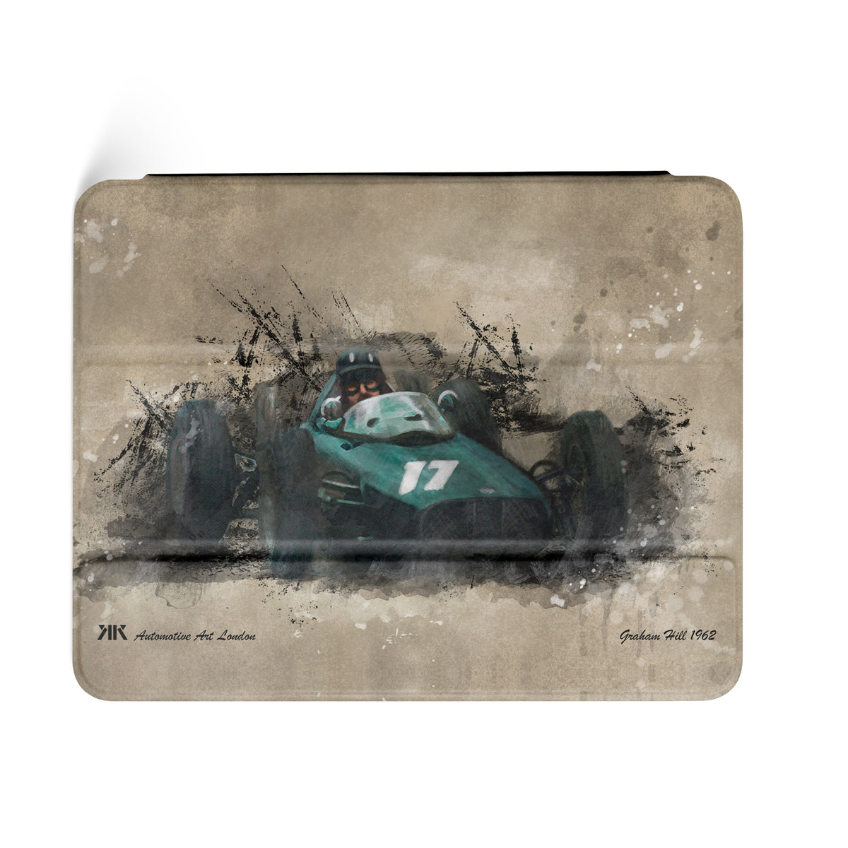 Graham Hill BRM 1962 F1 Car iPad Case - iPad case