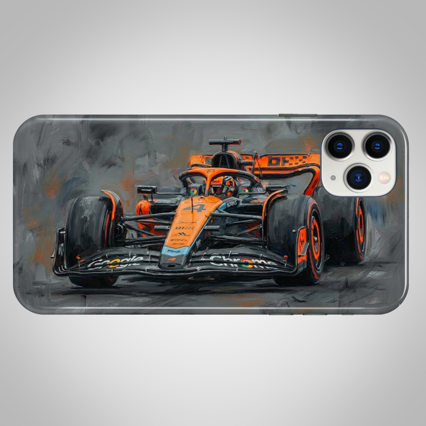 Lando Norris McLaren F1 Car Phone Case