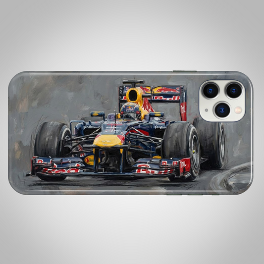 Sebastian Vettel Red Bull 2013 F1 Car Phone Case
