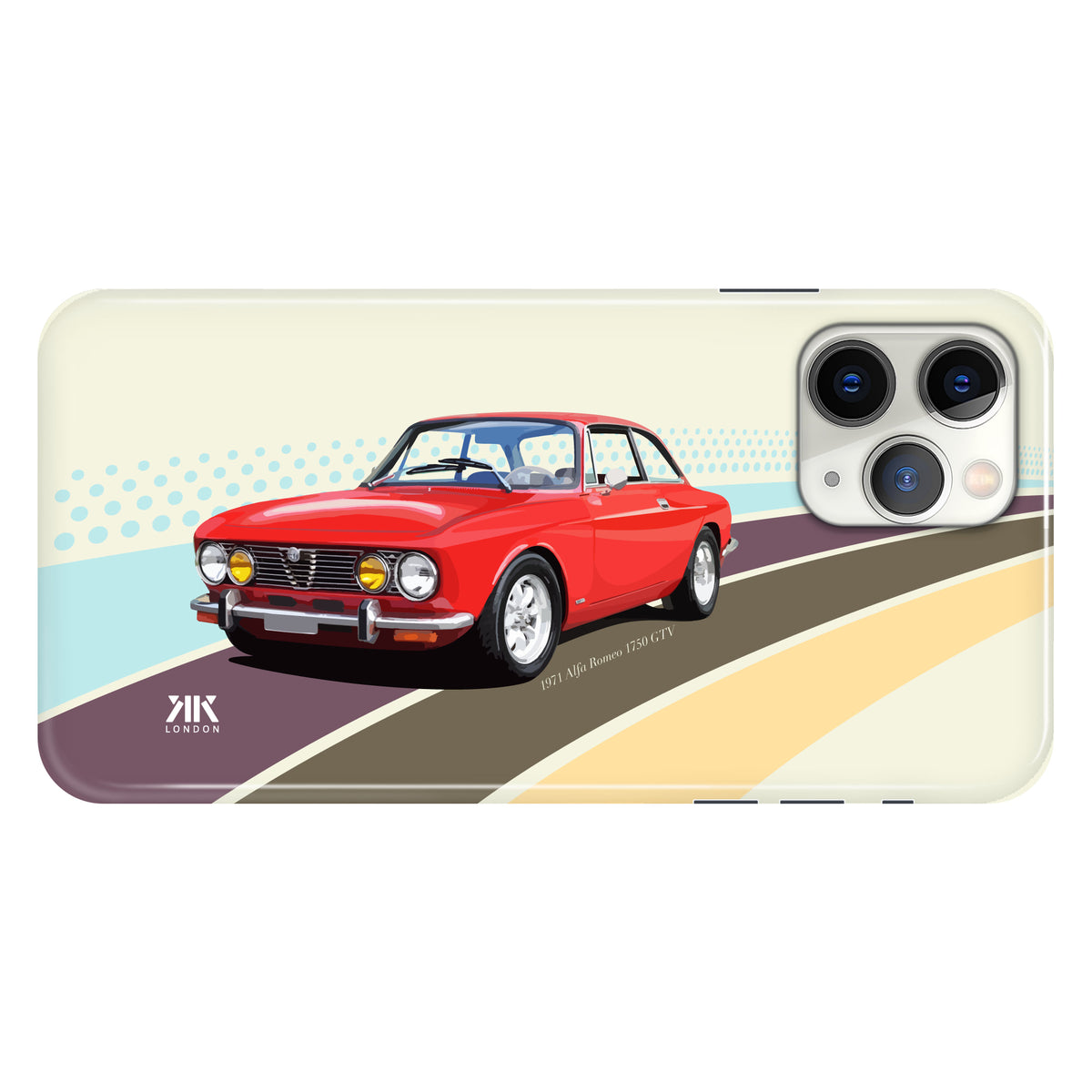 Alfa Romeo 1750 GTV 1972 - Snap Case - iphone-11-pro