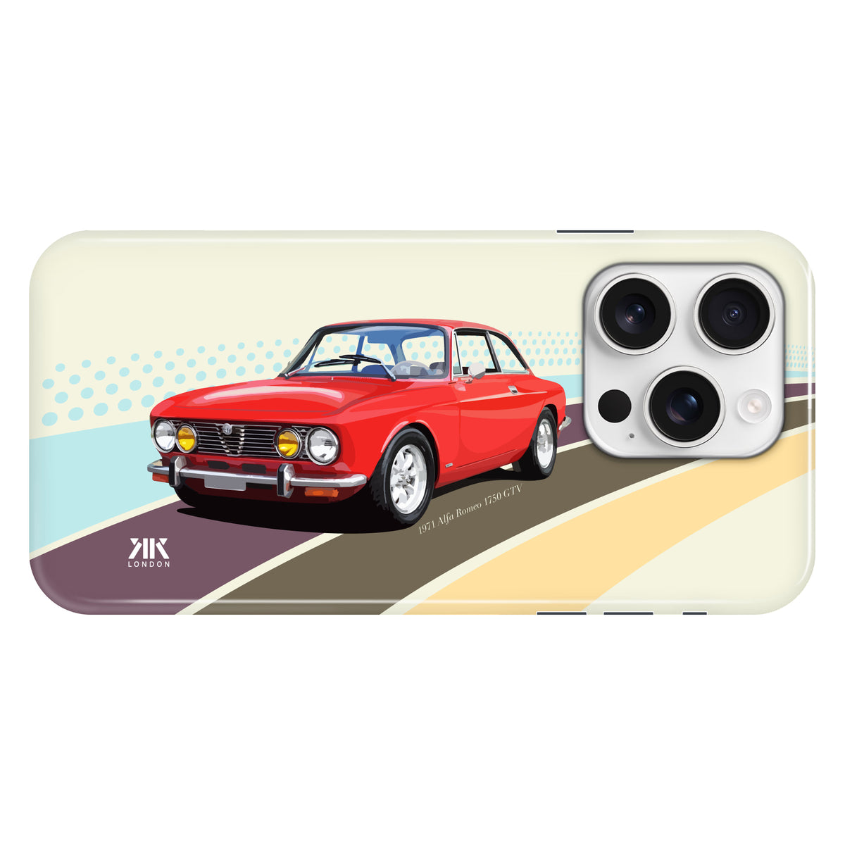Alfa Romeo 1750 GTV 1972 - Snap Case - iphone-16-pro