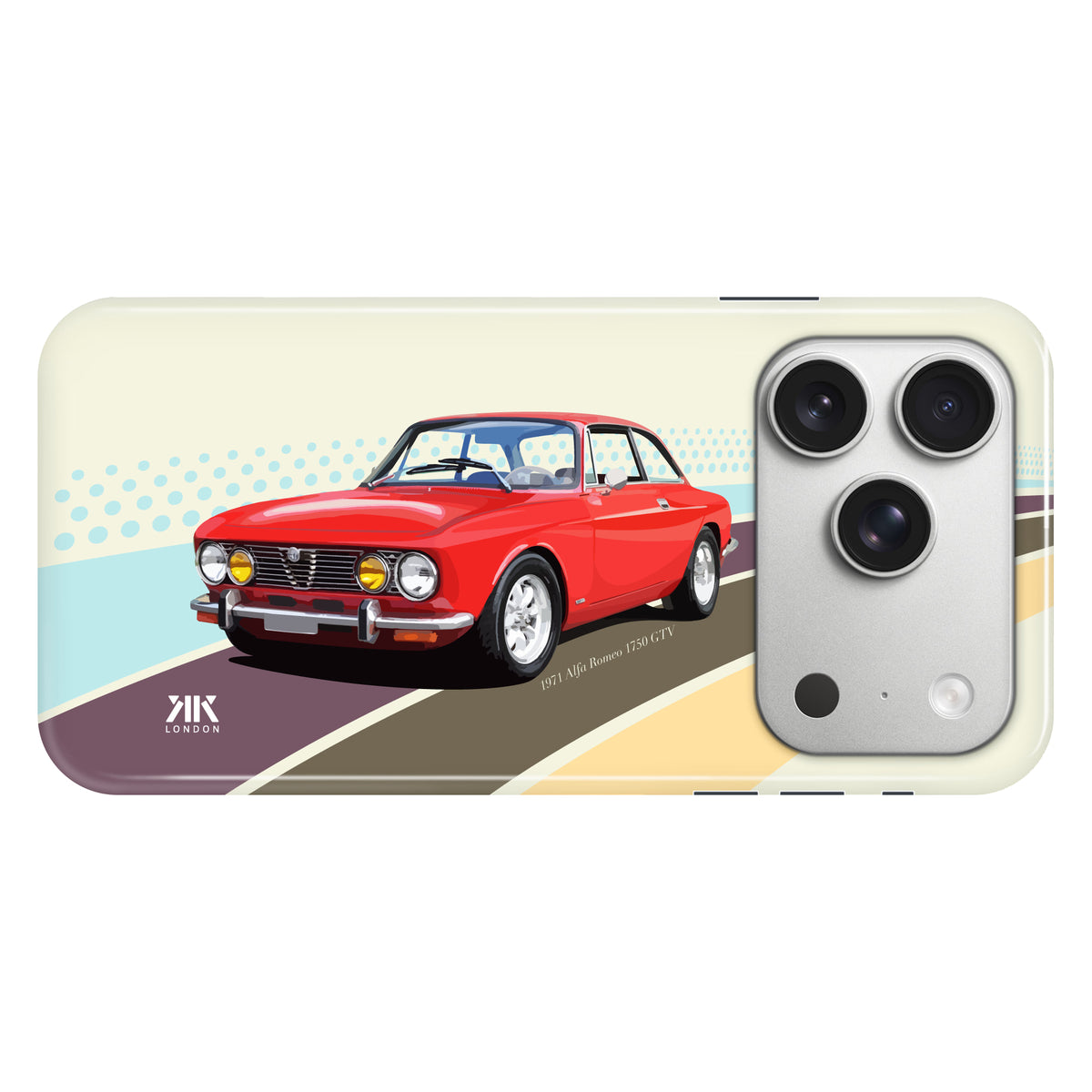 Alfa Romeo 1750 GTV 1972 - Snap Case - iphone-17-pro