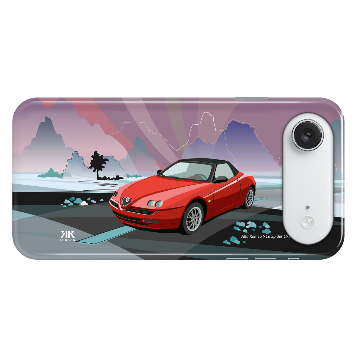 Alfa Romeo 916 Spider 1995 (Red) - Snap Case - iphone-17-air