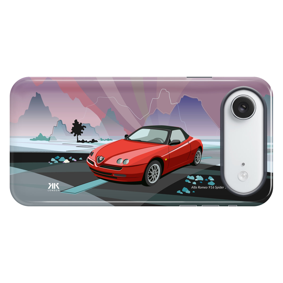 Alfa Romeo 916 Spider 1995 (Red) - Tough Case - iphone-17-air