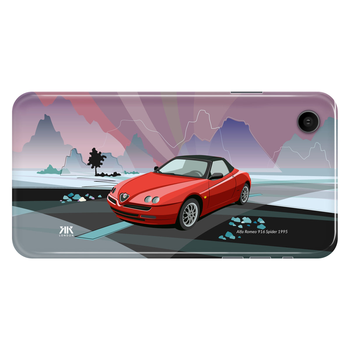Alfa Romeo 916 Spider 1995 (Red) - Snap Case - iphone-xr