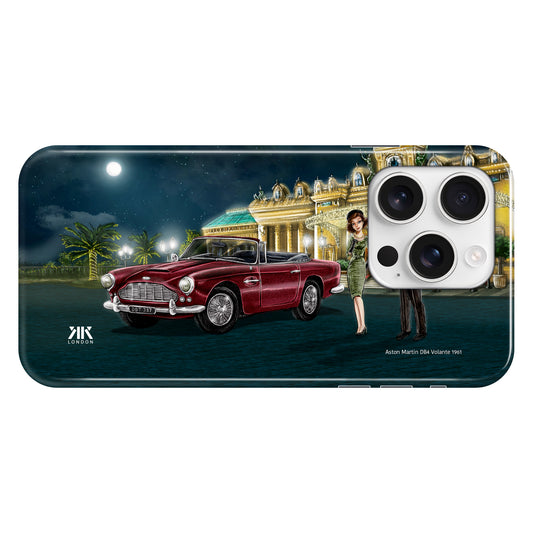 Aston Martin DB4 Volante 1961 Red Casino - Snap Case - iphone-16-pro