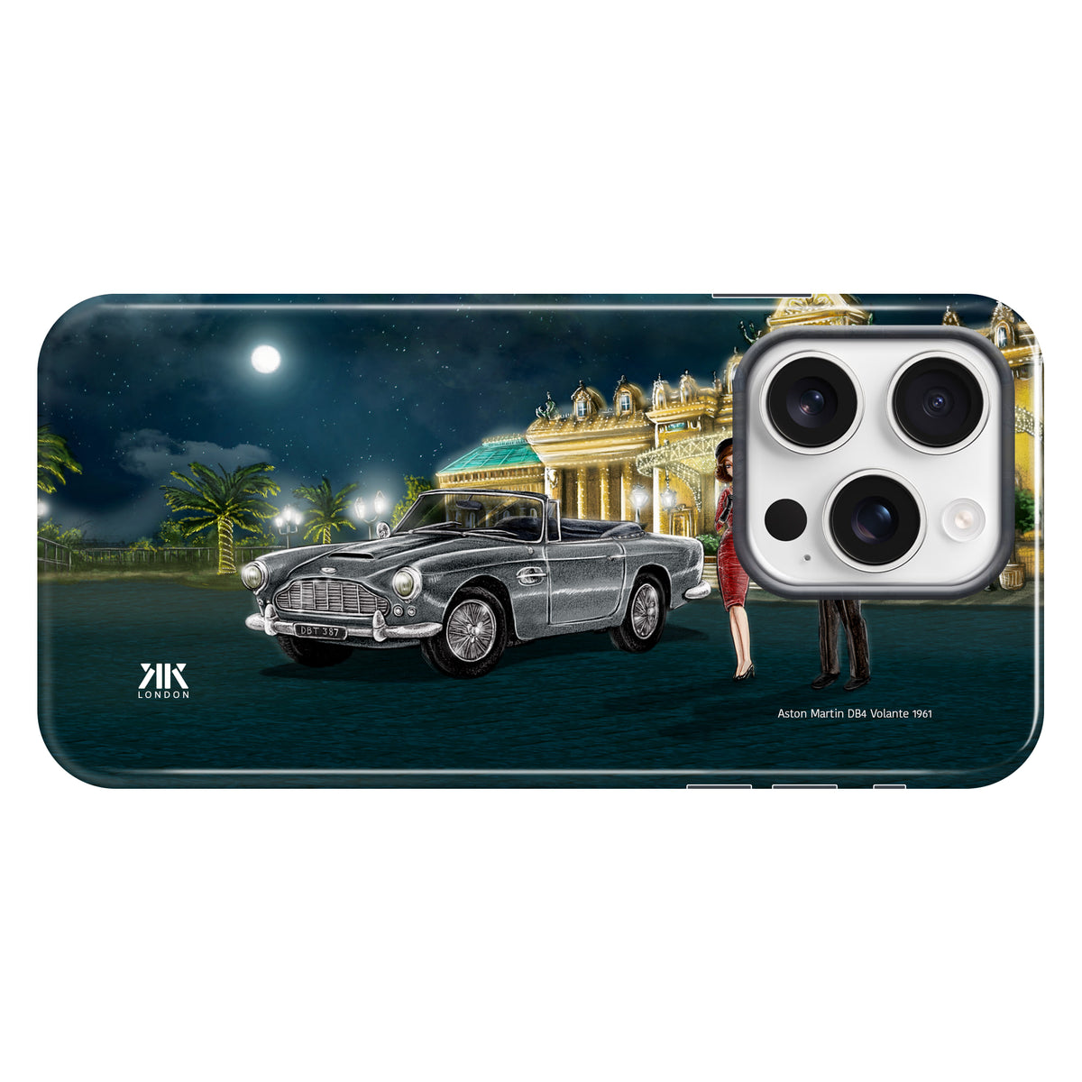 Aston Martin DB4 Volante 1961 (Silver) - Tough Case - iphone-16-pro