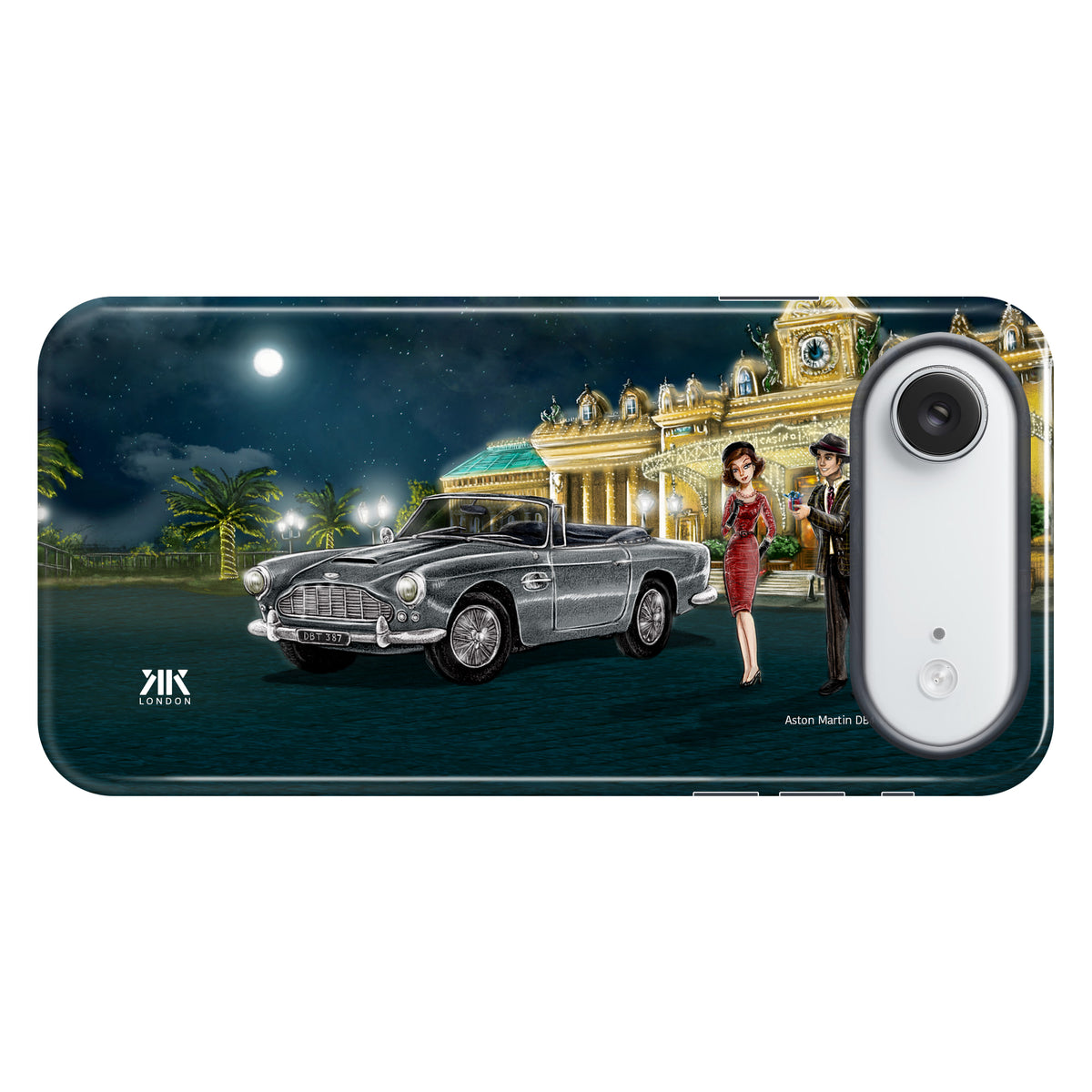 Aston Martin DB4 Volante 1961 (Silver) - Tough Case - iphone-17-air