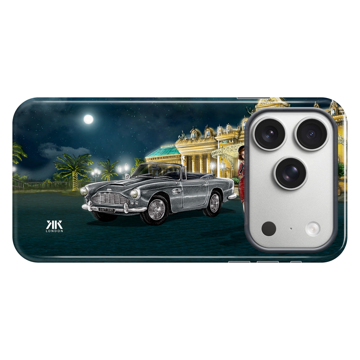 Aston Martin DB4 Volante 1961 (Silver) - Tough Case - iphone-17-pro