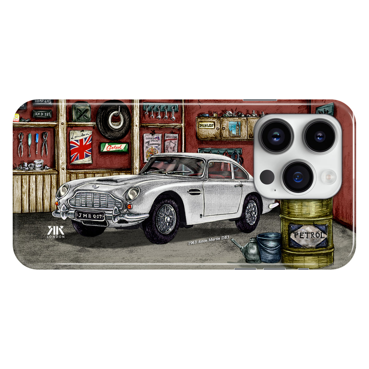 Aston Martin DB5 - Snap Case - iphone-14-pro