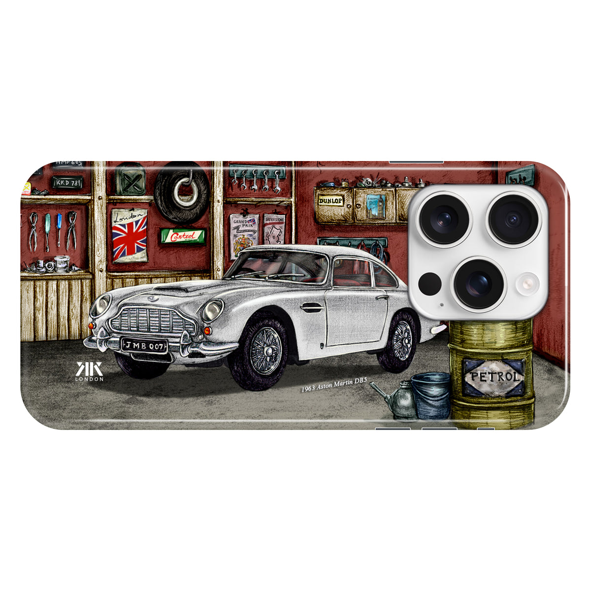 Aston Martin DB5 - Snap Case - iphone-16-pro