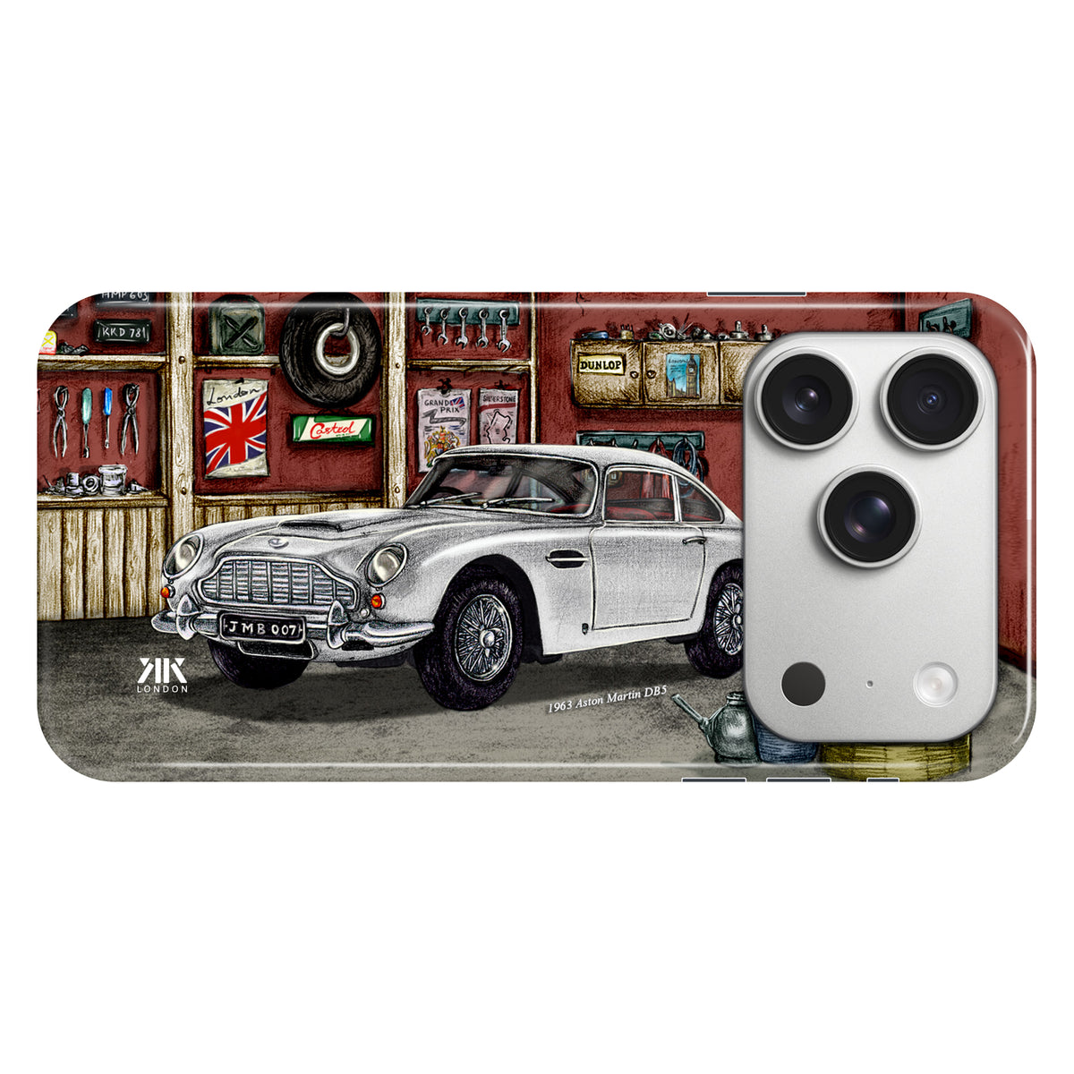 Aston Martin DB5 - Snap Case - iphone-17-pro