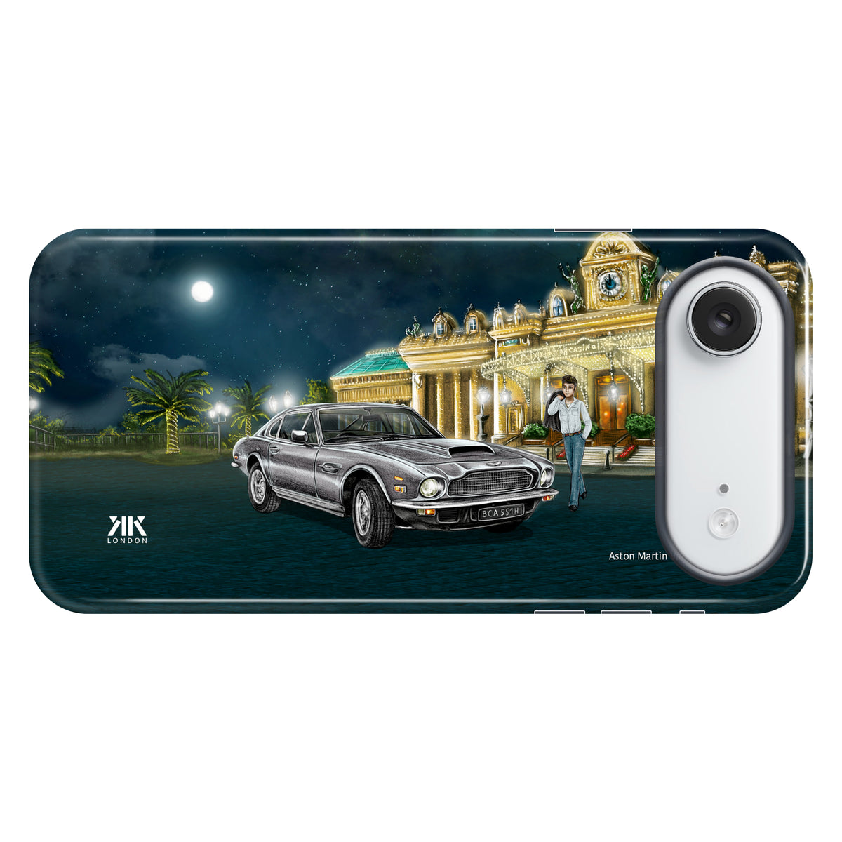 Aston Martin Vantage 1980 (Silver) - Tough Case - iphone-17-air