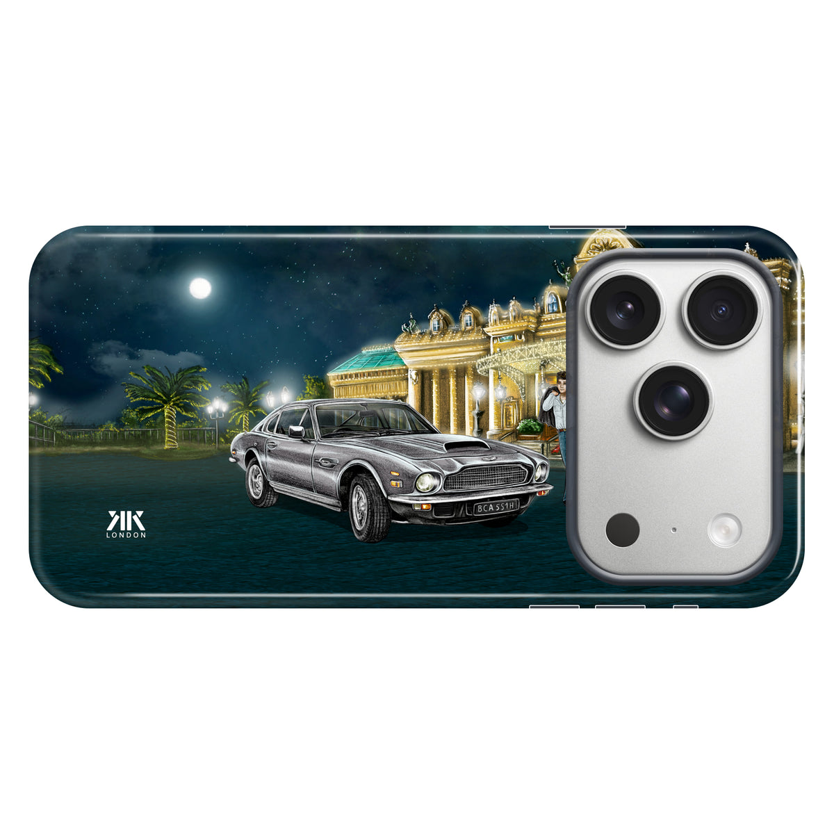 Aston Martin Vantage 1980 (Silver) - Tough Case - iphone-17-pro