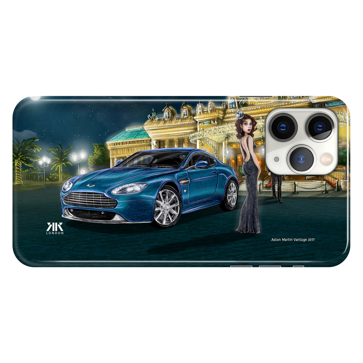 Aston Martin Vantage V8 2017 - Snap Case - iphone-11-pro