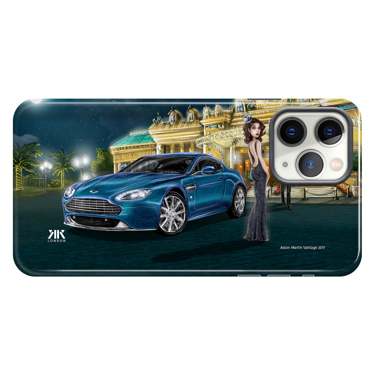 Aston Martin Vantage V8 2017 - Tough Case - iphone-11-pro