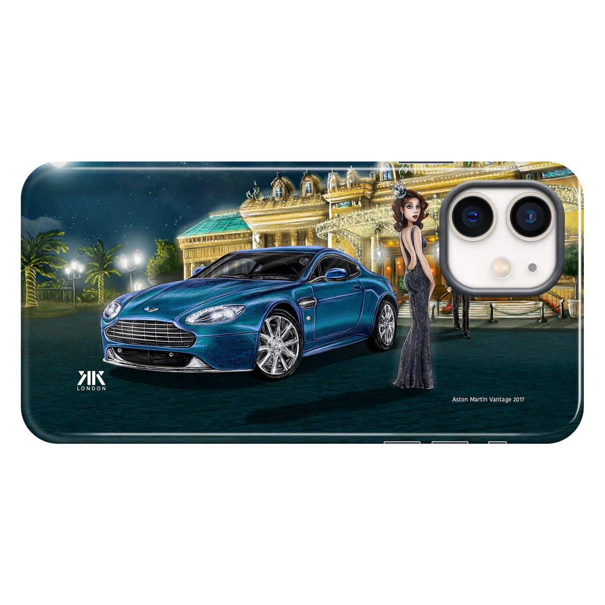 Aston Martin Vantage V8 2017 - Tough Case - iphone-12