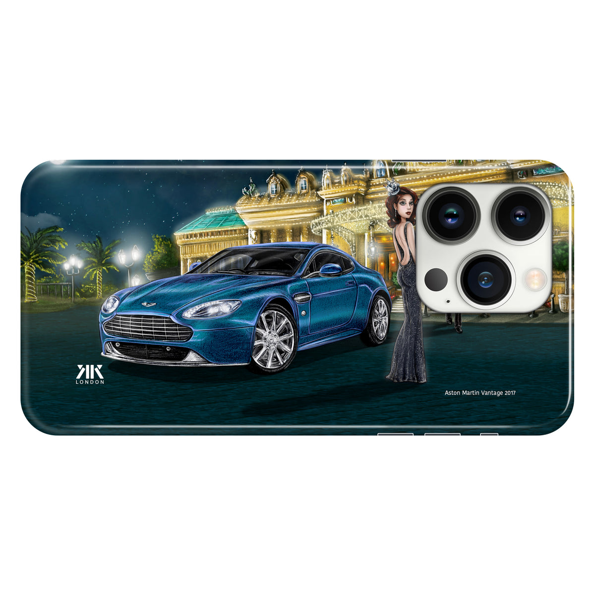 Aston Martin Vantage V8 2017 - Snap Case - iphone-13-pro