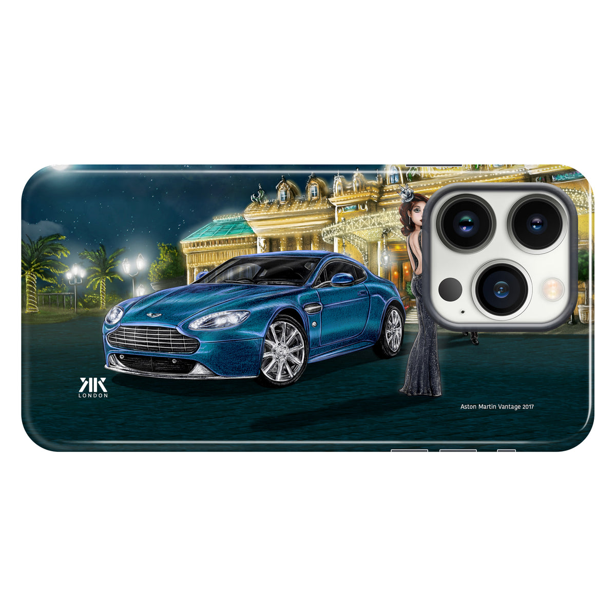 Aston Martin Vantage V8 2017 - Tough Case - iphone-13-pro