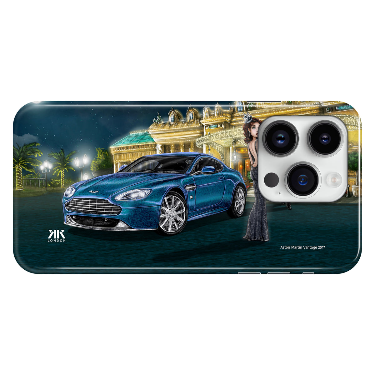 Aston Martin Vantage V8 2017 - Snap Case - iphone-14-pro