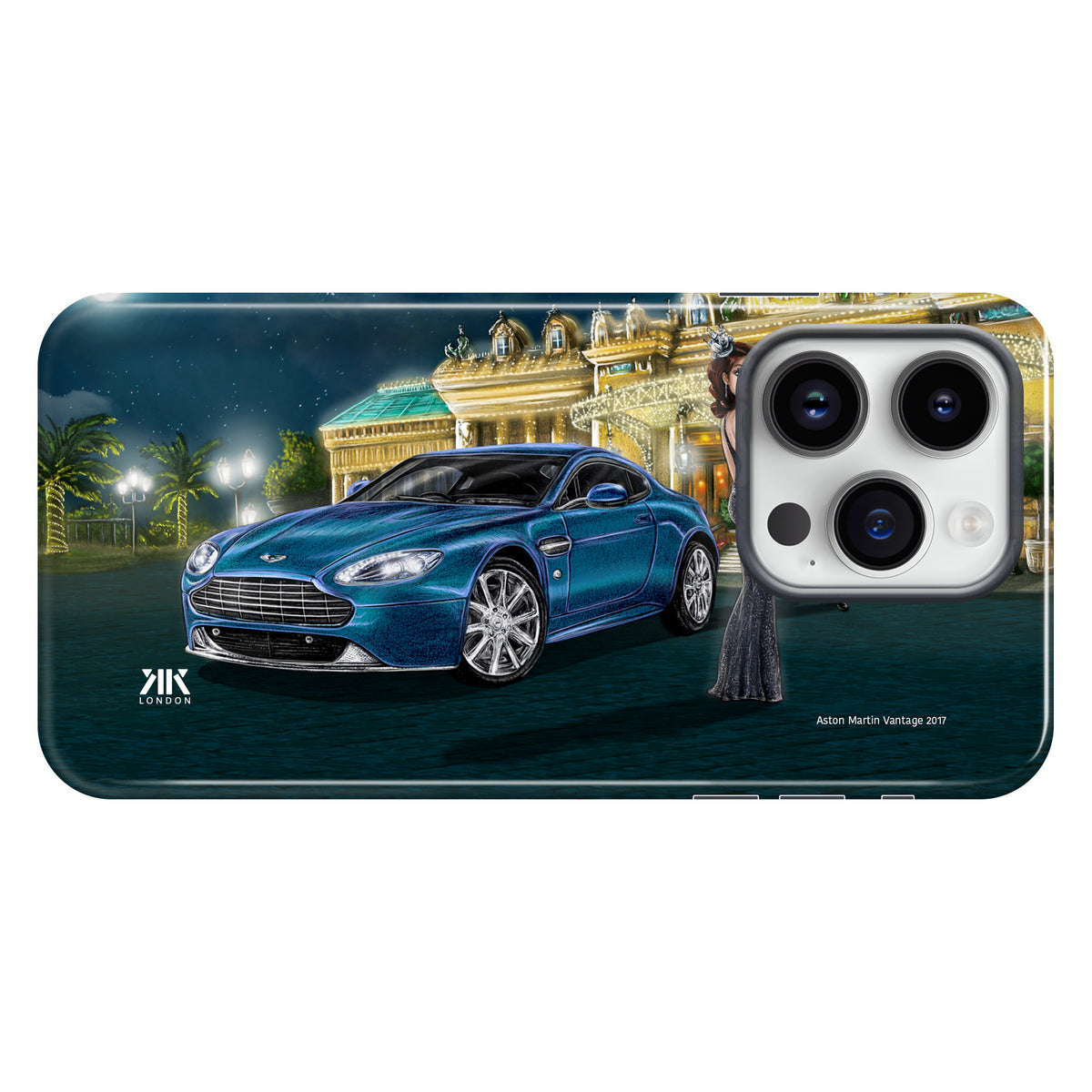 Aston Martin Vantage V8 2017 - Tough Case - iphone-14-pro