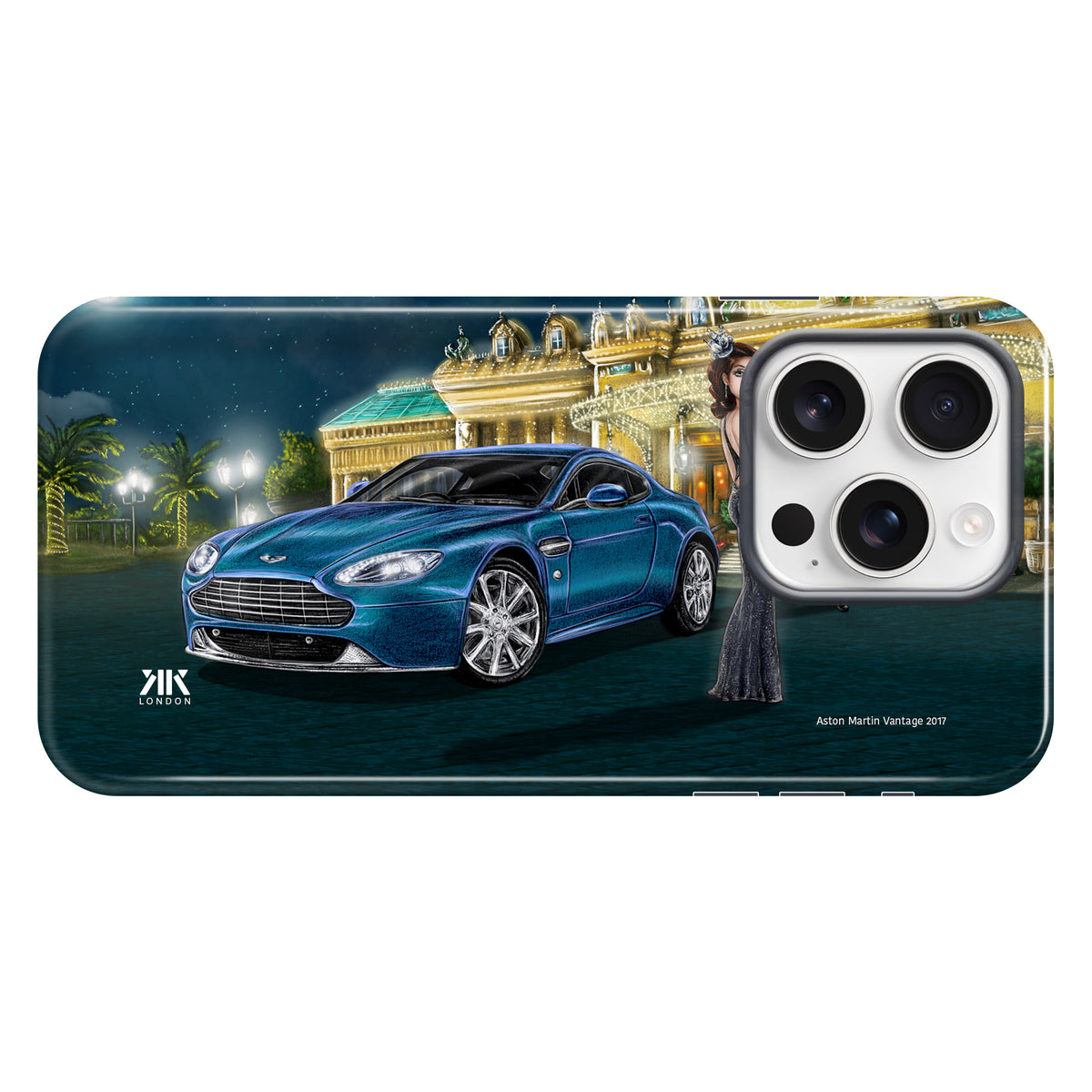 Aston Martin Vantage V8 2017 - Tough Case - iphone-16-pro