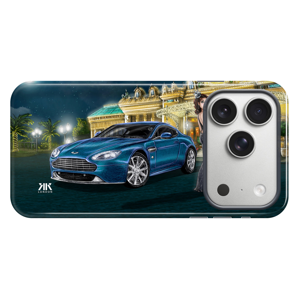 Aston Martin Vantage V8 2017 - Tough Case - iphone-17-pro