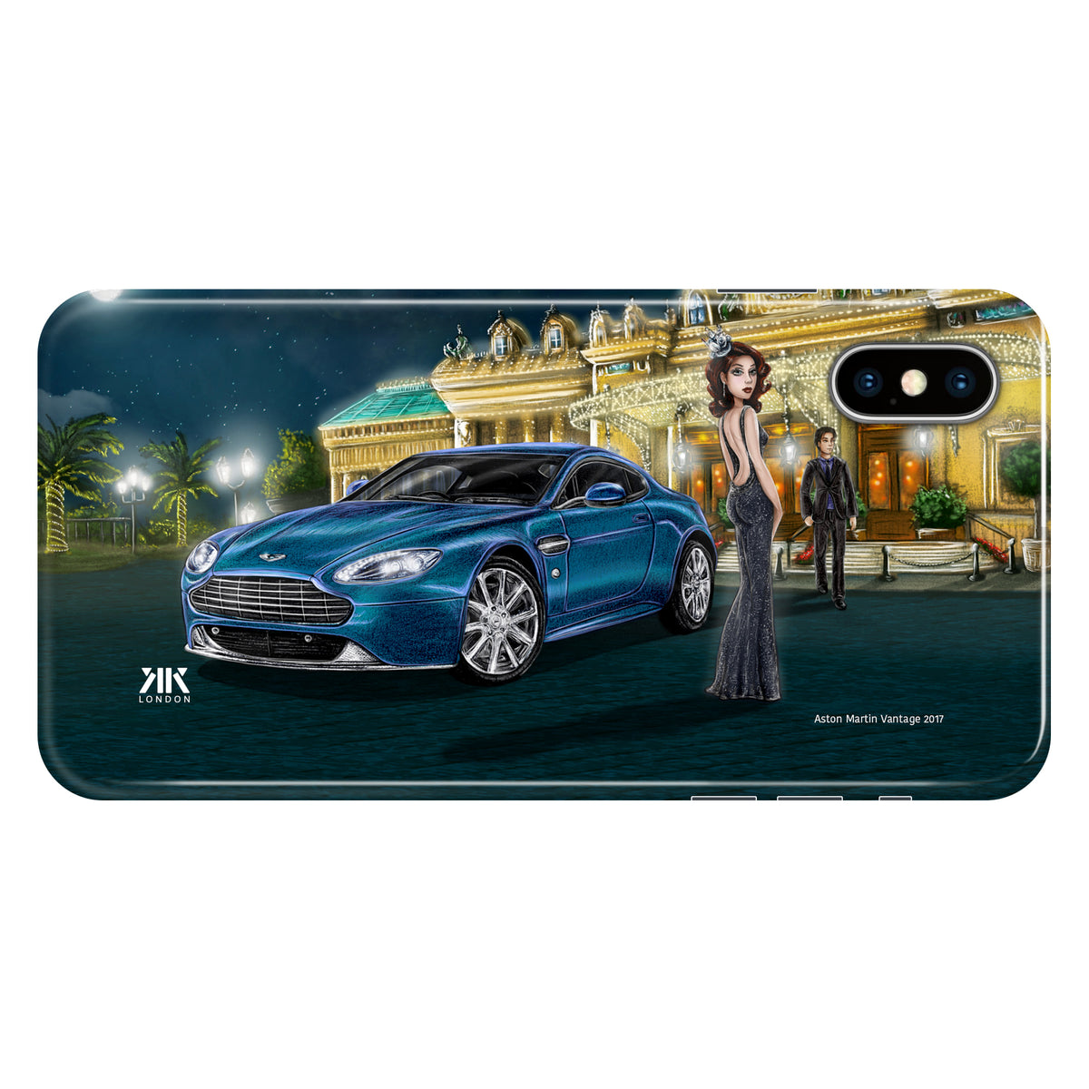 Aston Martin Vantage V8 2017 - Snap Case - iphone-x